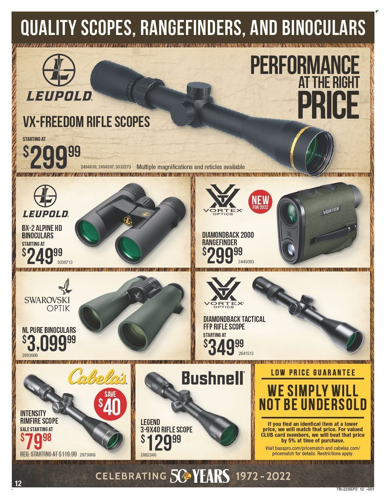 Cabela's (NE) Weekly Ad Flyer Specials September 8 to September 21, 2022