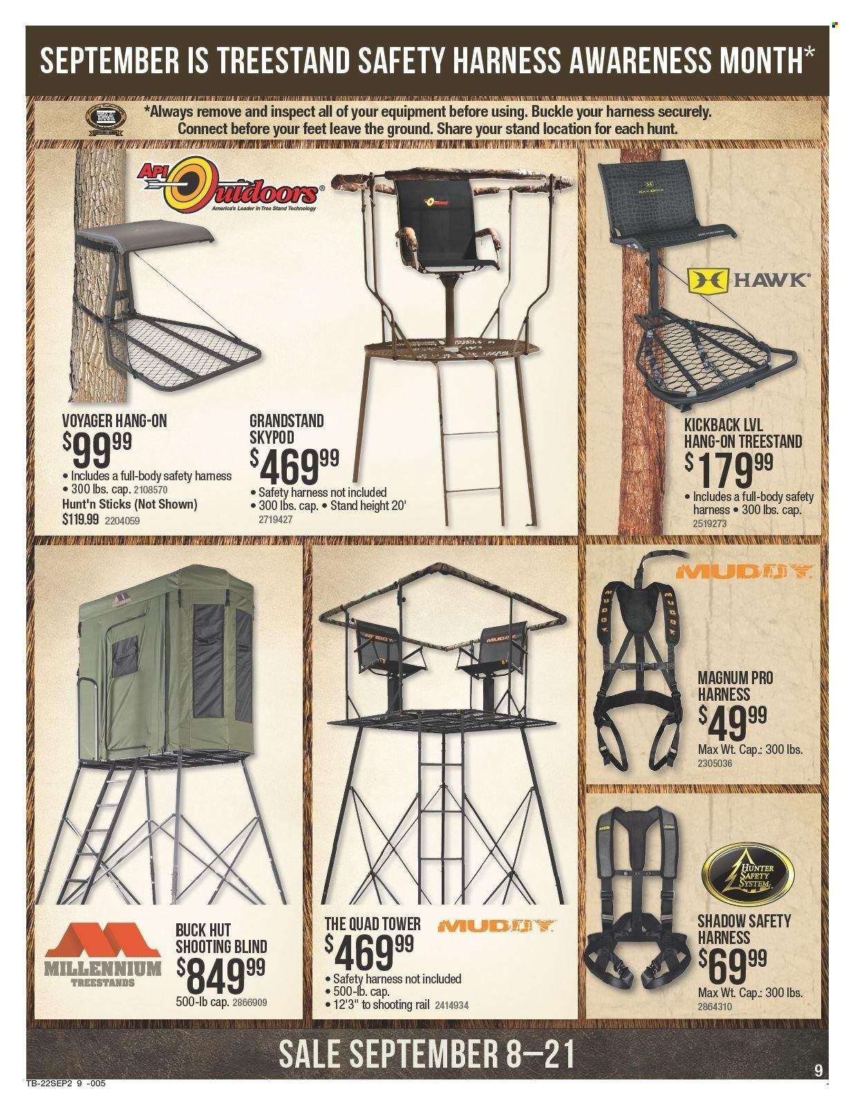 Cabela's (OK, TX) Weekly Ad Flyer Specials September 8 to September 21, 2022