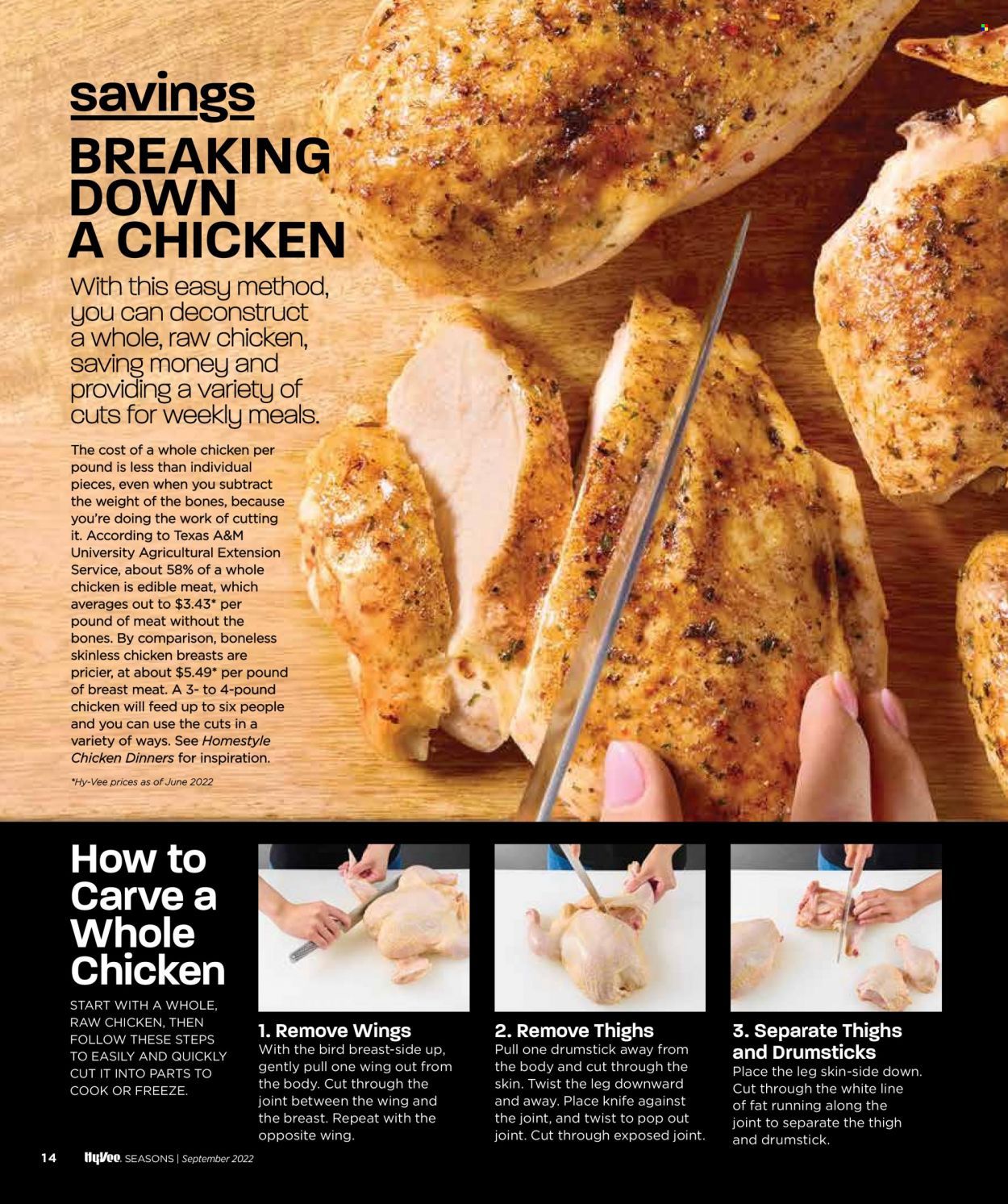 Hy-Vee (IA, IL, MN, MO, SD) Weekly Ad Flyer Specials September 1 to September 30, 2022