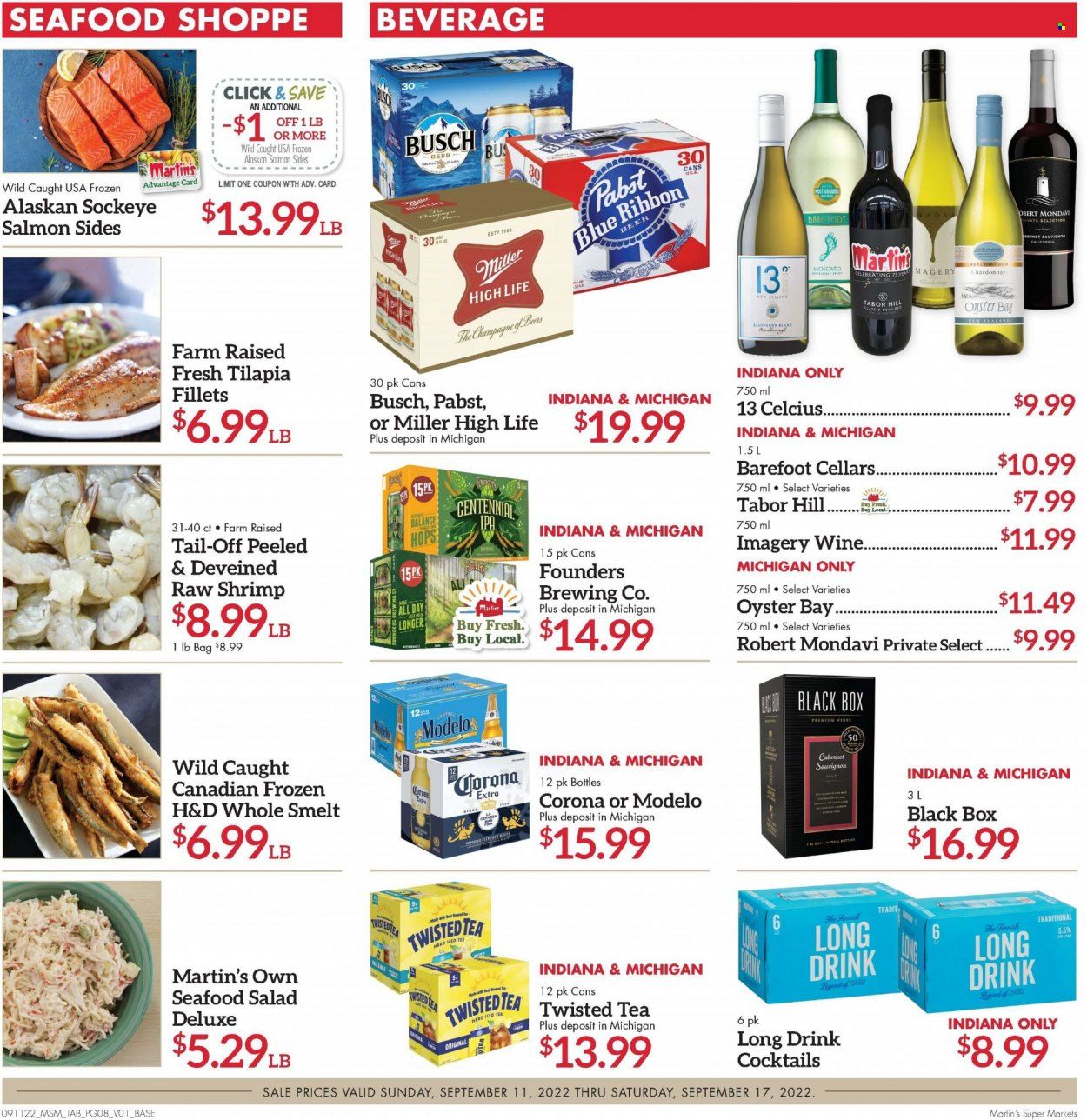 Martin’s (IN, MI) Weekly Ad Flyer Specials September 11 to September 17, 2022