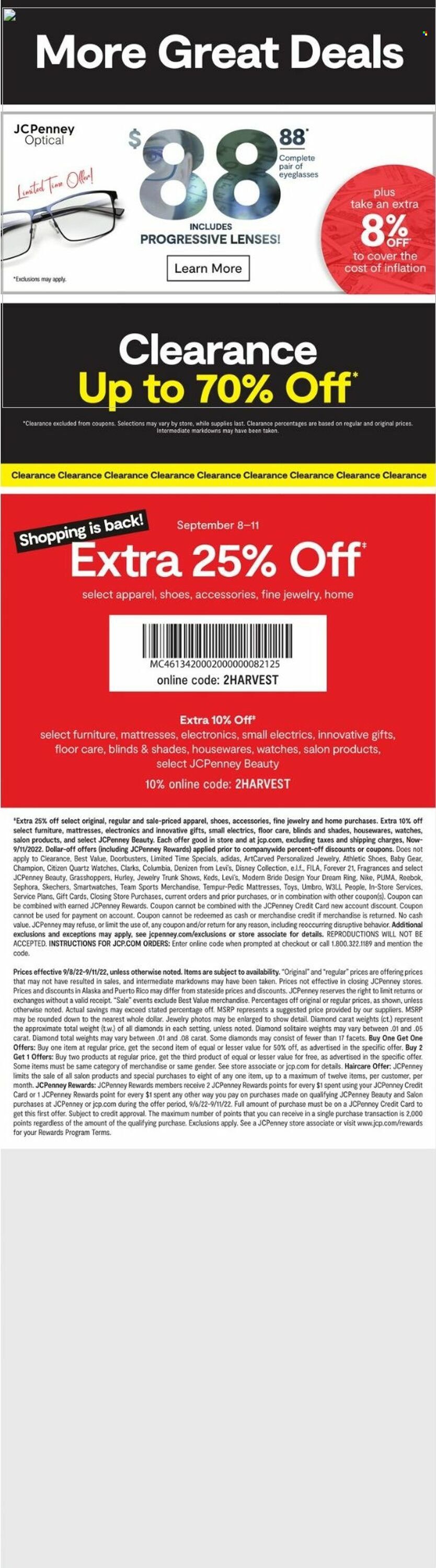 JCPenney Weekly Ad Flyer Specials September 8 to September 11, 2022