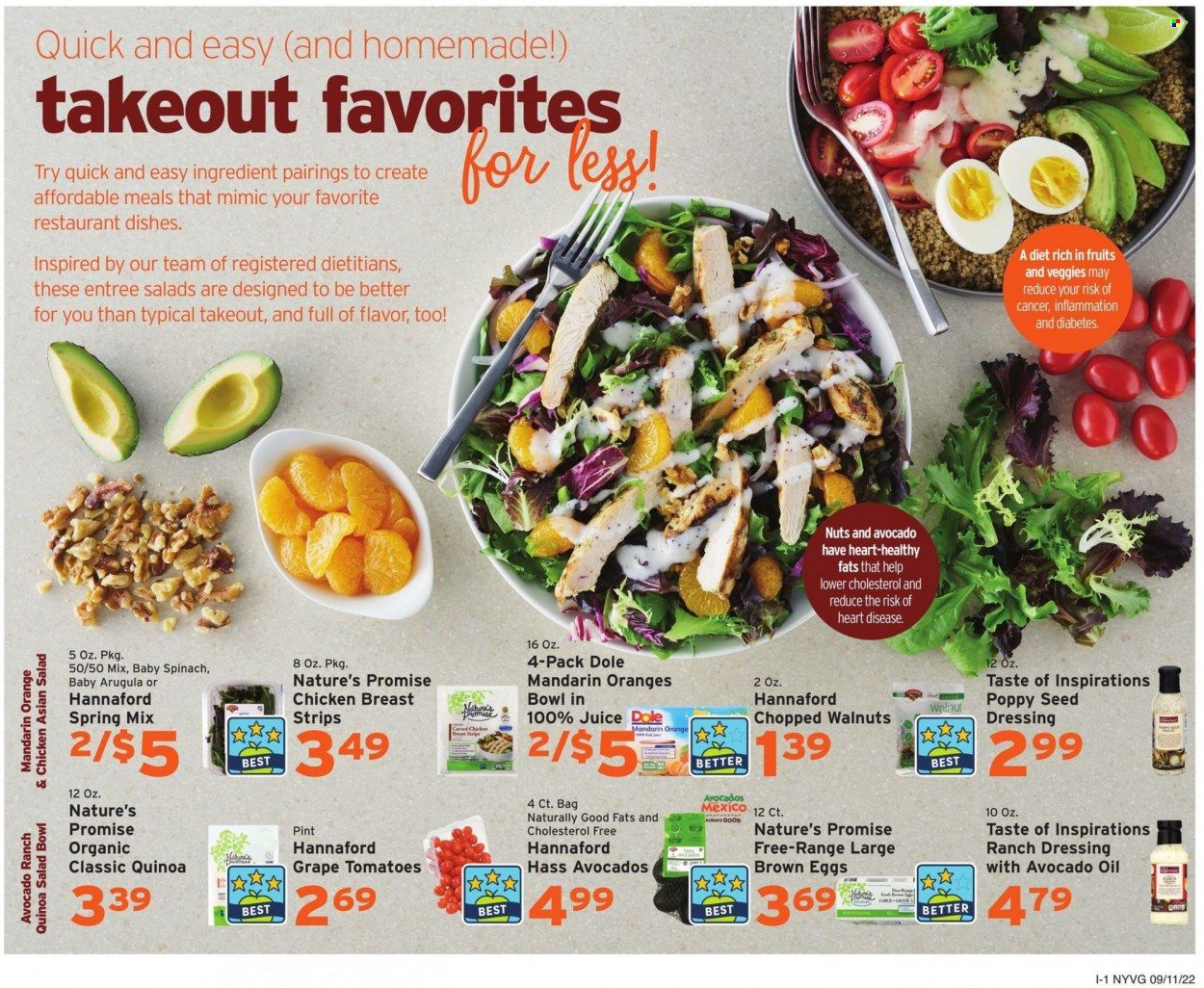 Hannaford (NY) Weekly Ad Flyer Specials September 11 to September 17, 2022