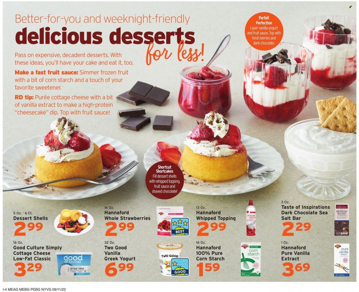 Hannaford (NY) Weekly Ad Flyer Specials September 11 to September 17, 2022