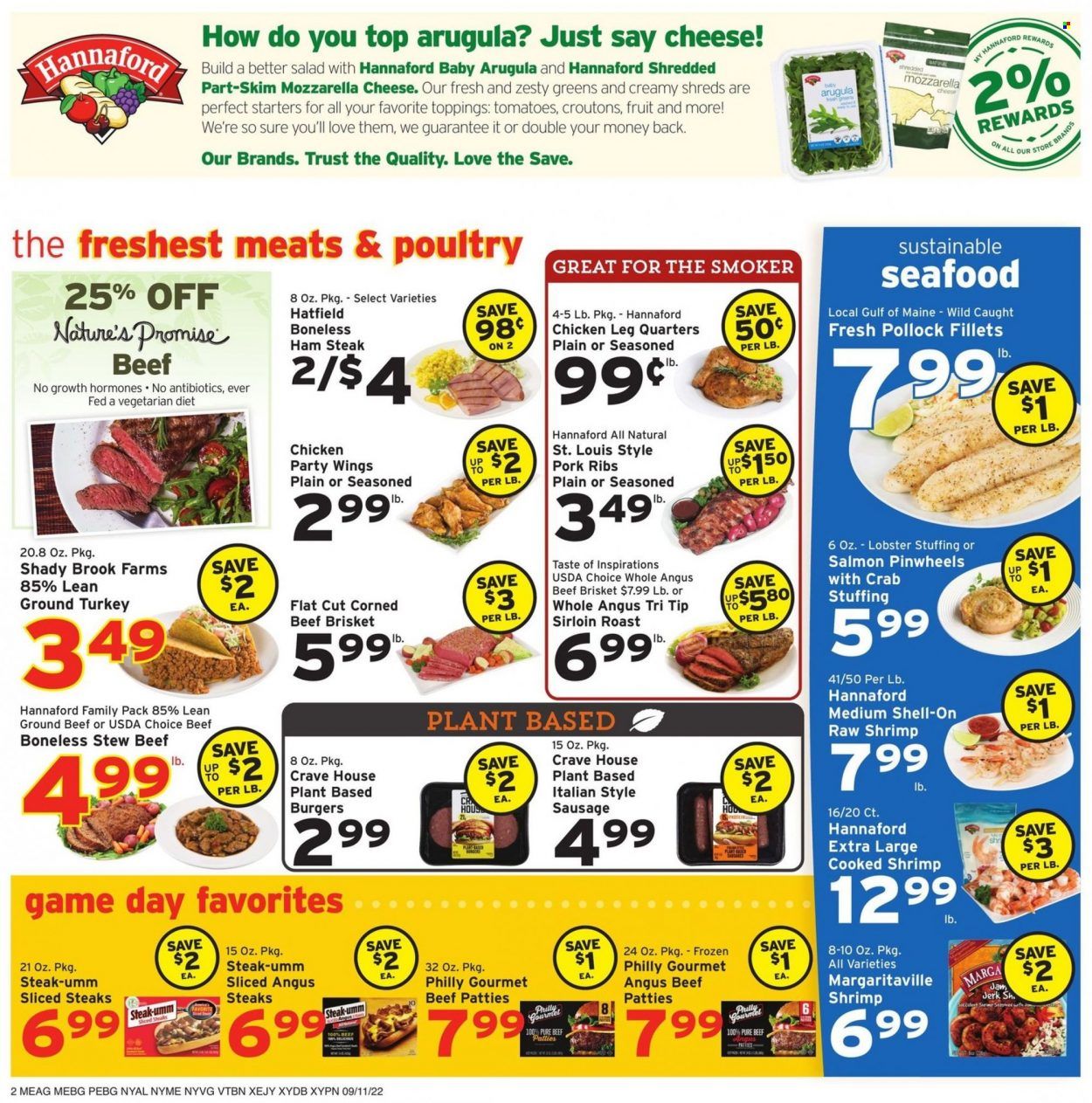 Hannaford (NY) Weekly Ad Flyer Specials September 11 to September 17, 2022