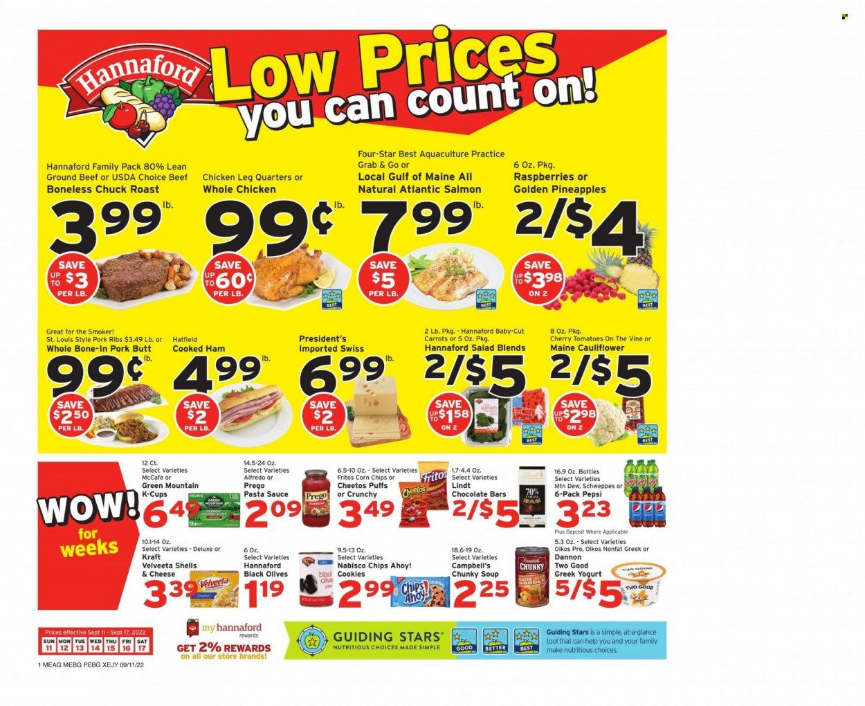 Hannaford (ME) Weekly Ad Flyer Specials September 11 to September 17, 2022