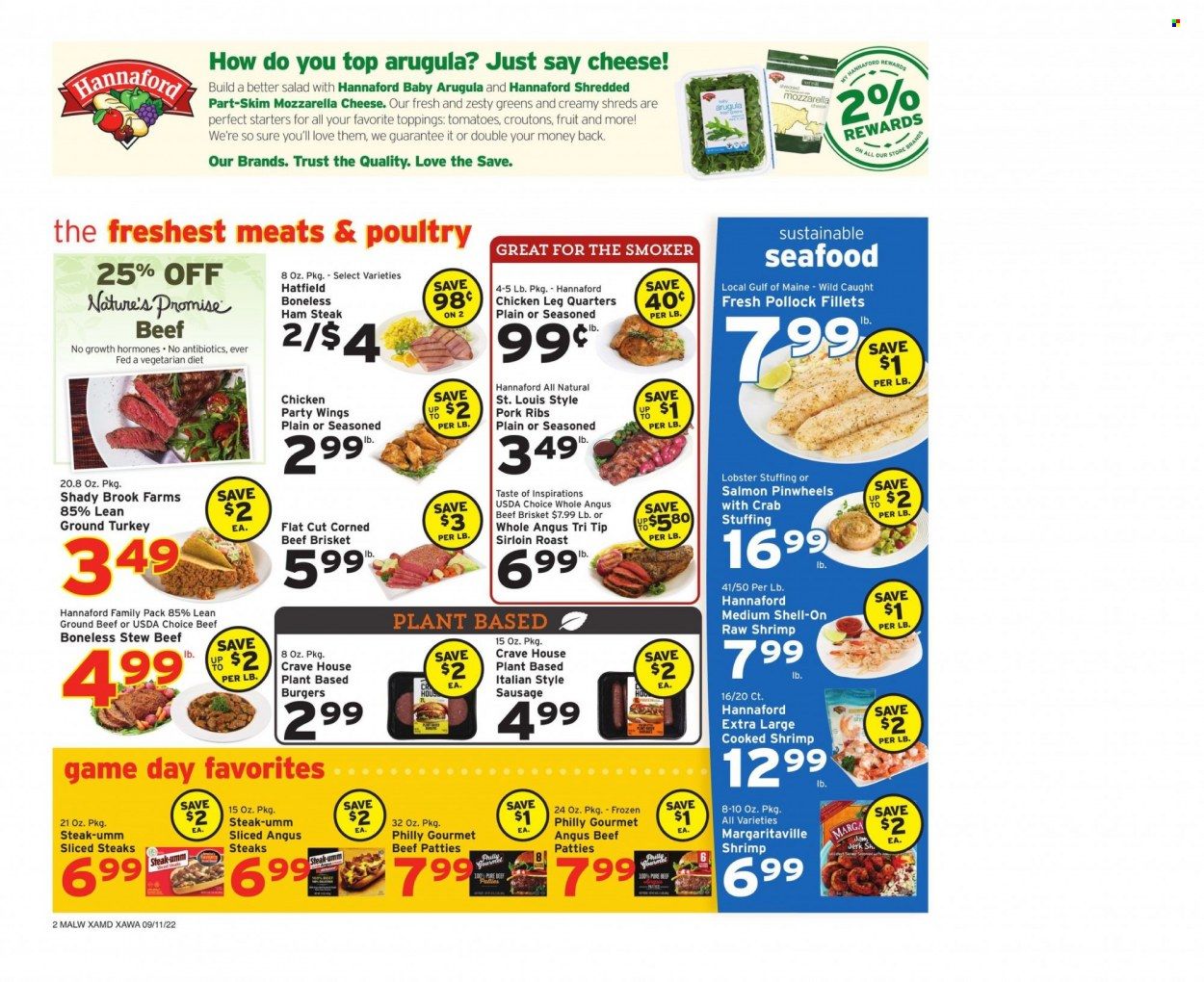 Hannaford (MA) Weekly Ad Flyer Specials September 11 to September 17, 2022