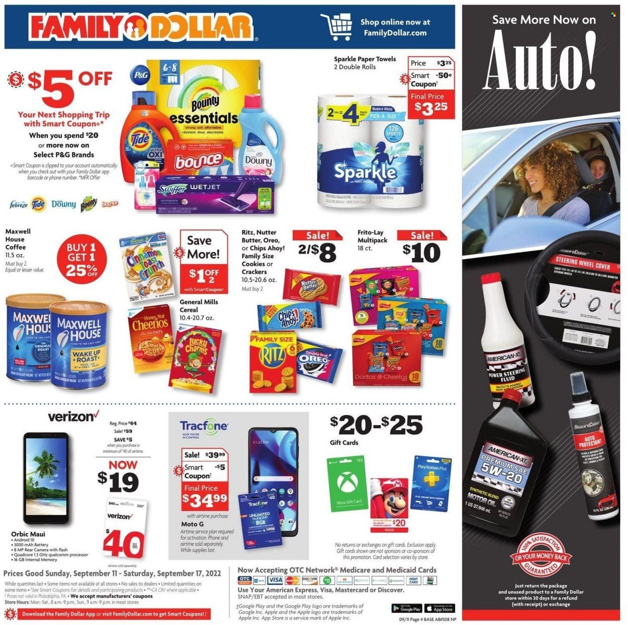 Family Dollar Weekly Ad Flyer Specials September 11 to September 17, 2022