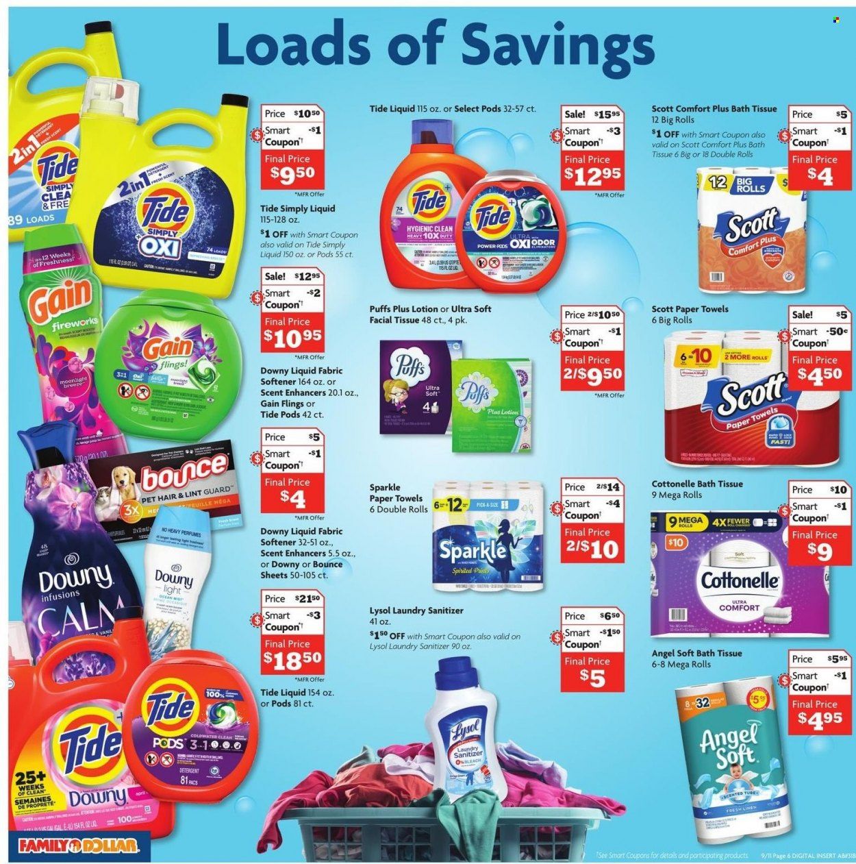 Family Dollar Weekly Ad Flyer Specials September 11 to September 17, 2022