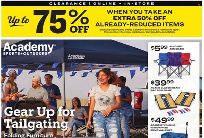 Academy Sports + Outdoors Weekly Ad Flyer Specials September 12 to October 2, 2022