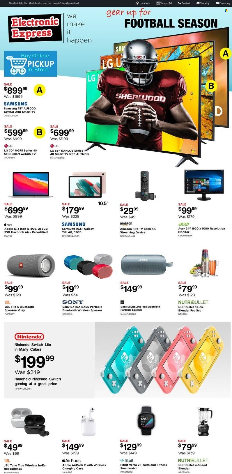 Electronic Express (AL, TN) Weekly Ad Flyer Specials September 11 to September 17, 2022