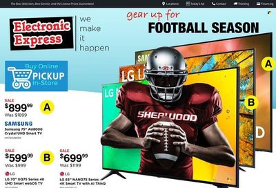 Electronic Express (AL, TN) Weekly Ad Flyer Specials September 11 to September 17, 2022