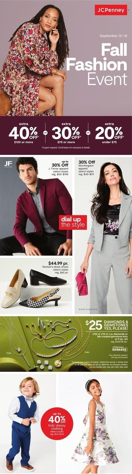 JCPenney Weekly Ad Flyer Specials September 12 to September 18, 2022