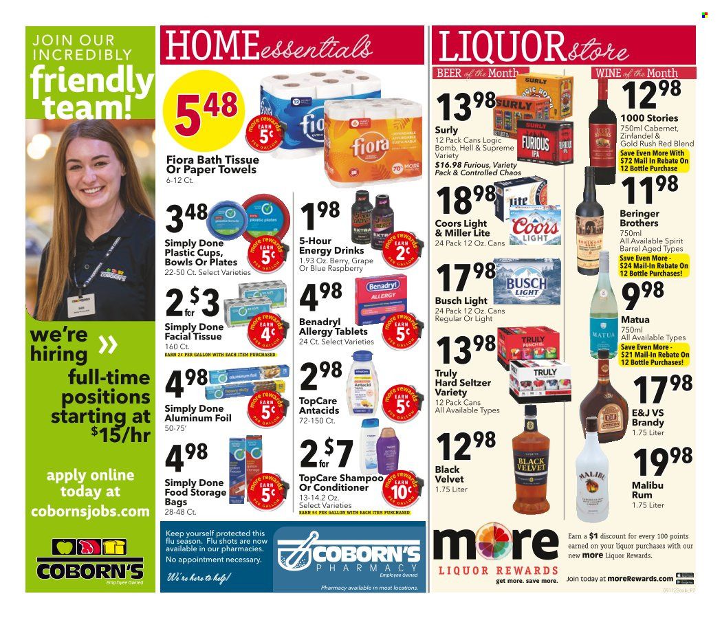Coborn's (MN, SD) Weekly Ad Flyer Specials September 11 to September 17, 2022