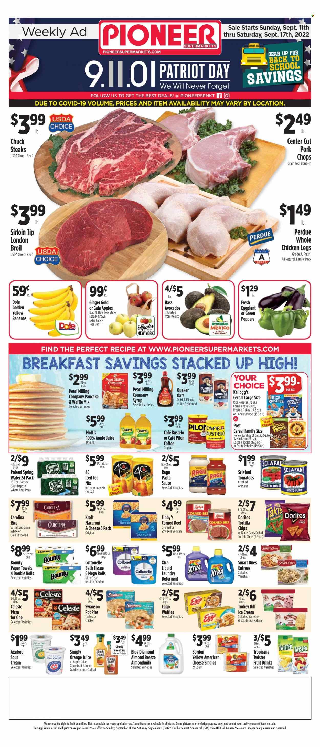 Pioneer Supermarkets (NJ, NY) Weekly Ad Flyer Specials September 11 to September 17, 2022