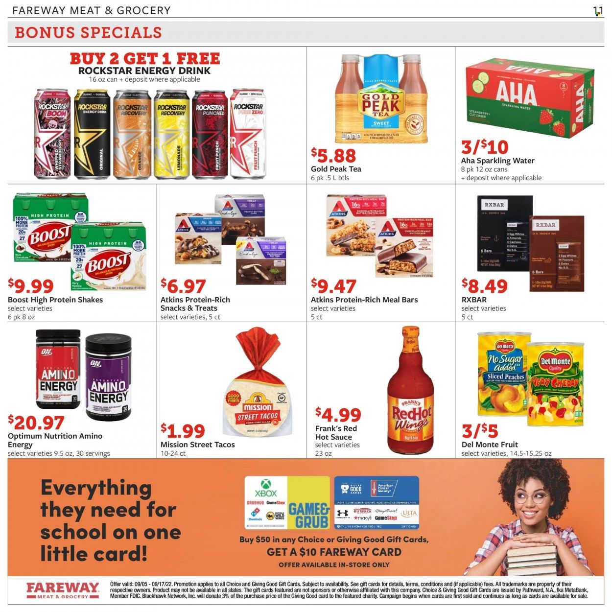 Fareway (IA) Weekly Ad Flyer Specials September 12 to September 17, 2022