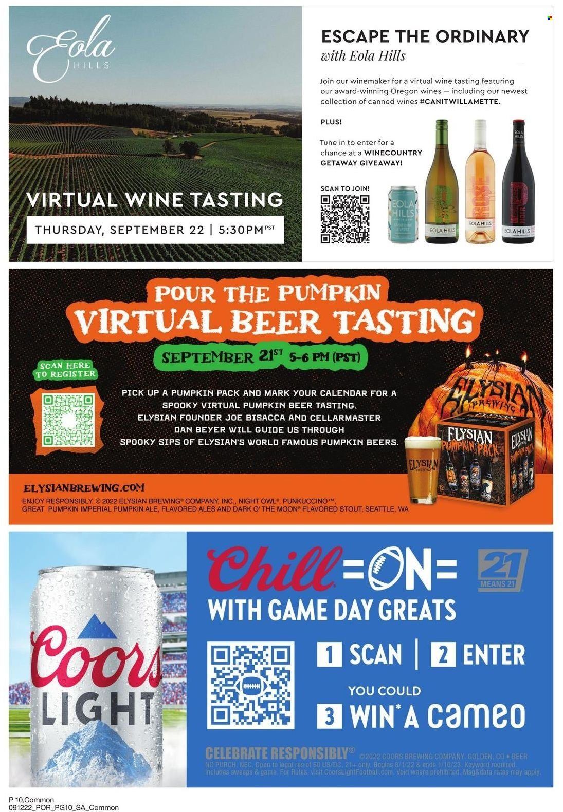 Safeway (OR) Weekly Ad Flyer Specials September 12 to October 9, 2022