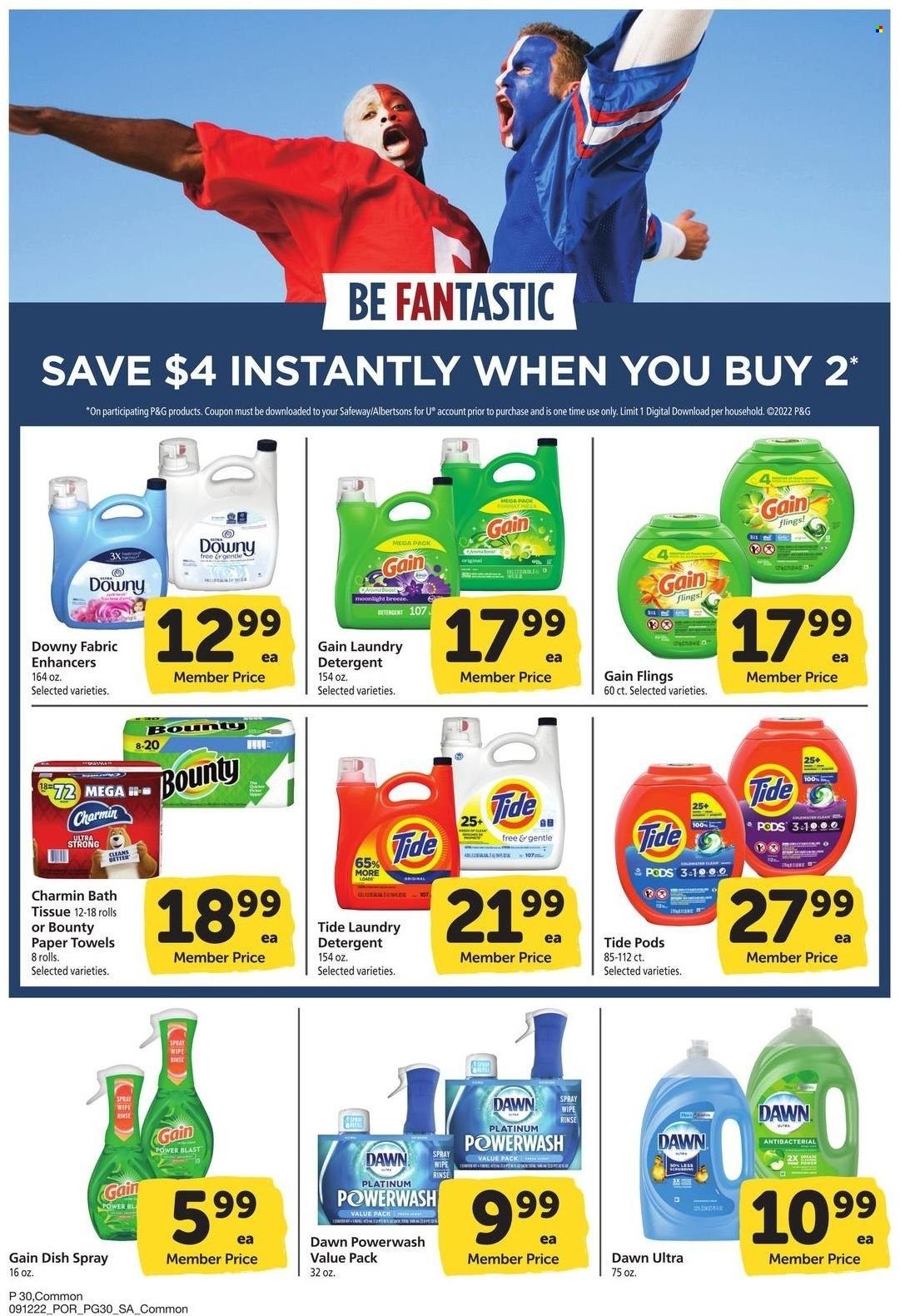 Safeway (OR) Weekly Ad Flyer Specials September 12 to October 9, 2022