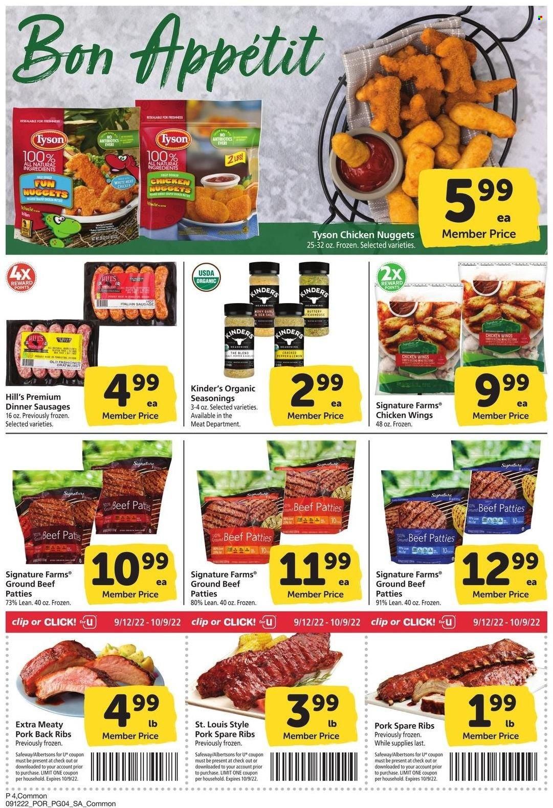 Safeway (OR) Weekly Ad Flyer Specials September 12 to October 9, 2022