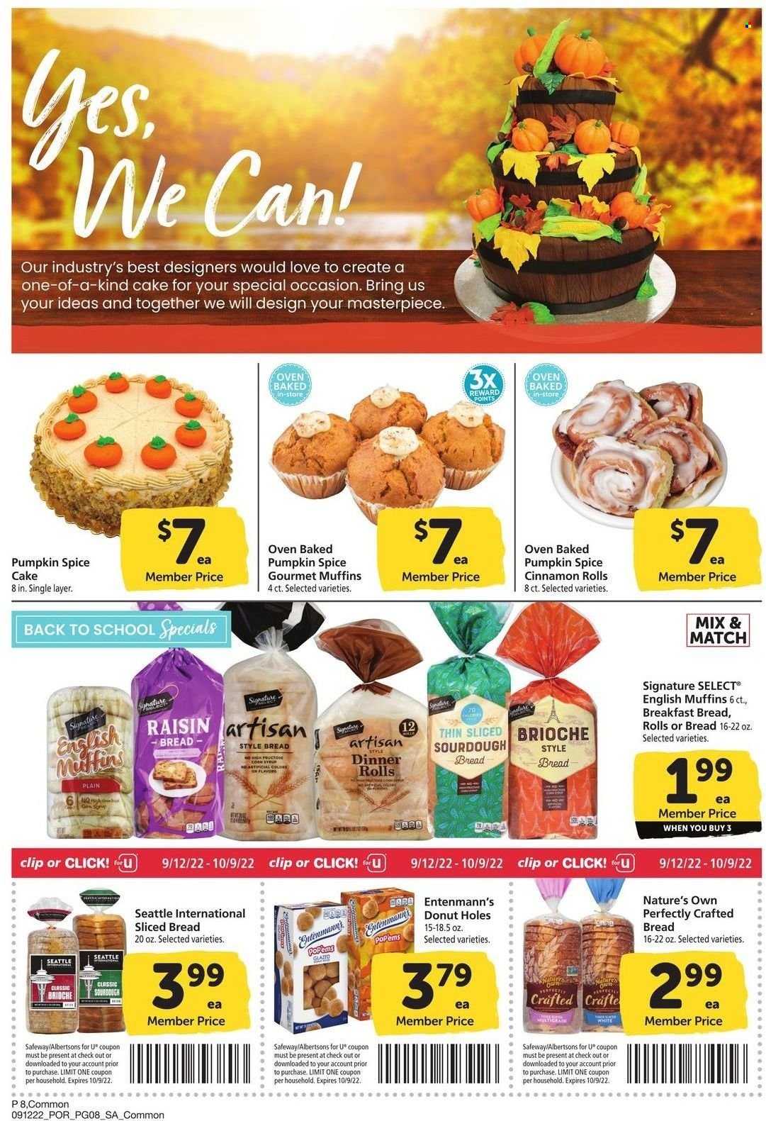 Safeway (OR) Weekly Ad Flyer Specials September 12 to October 9, 2022