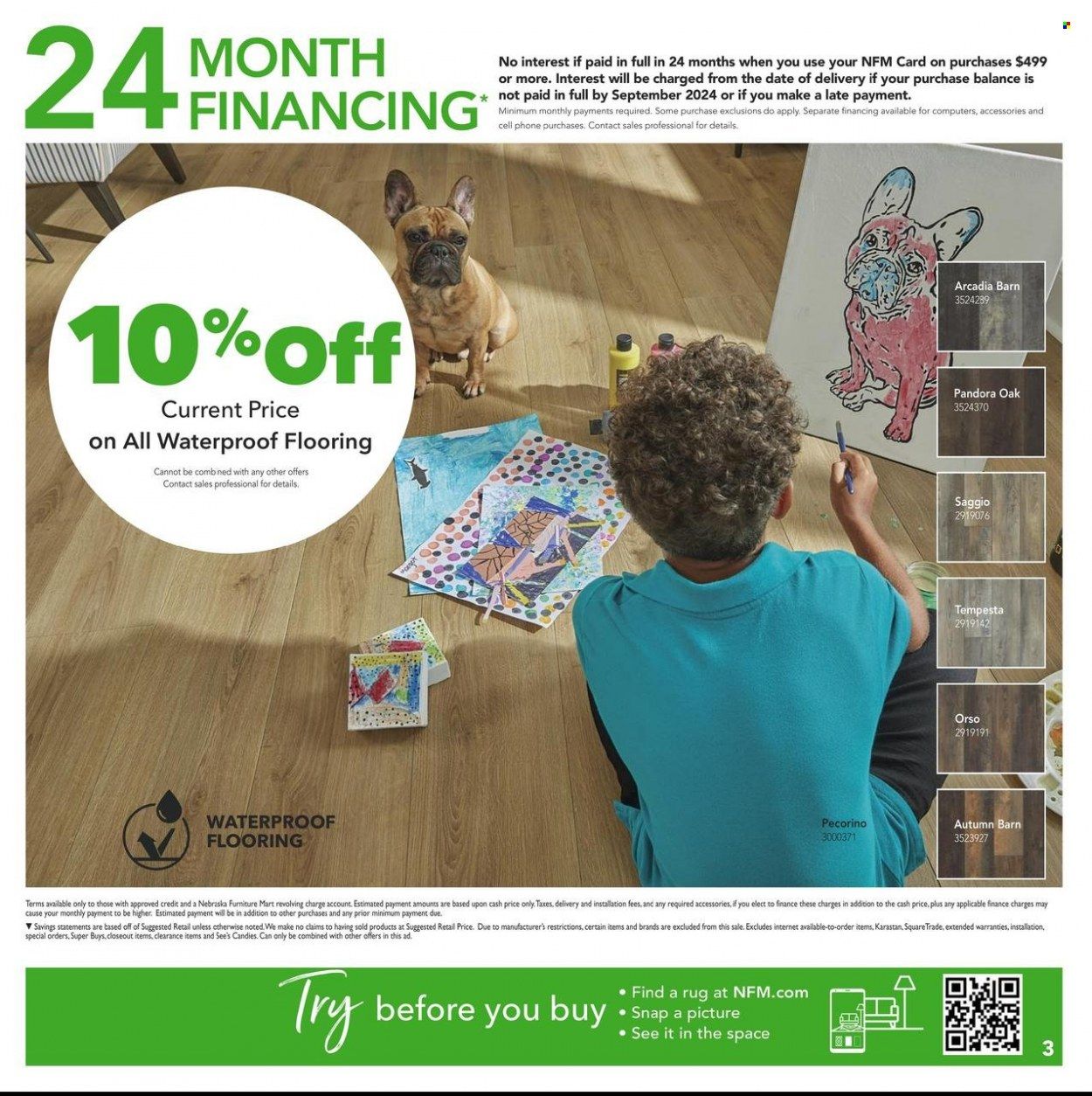 Nebraska Furniture Mart (IA, KS, NE, TX) Weekly Ad Flyer Specials September 9 to September 20, 2022