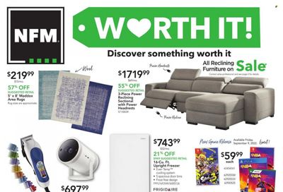 Nebraska Furniture Mart (IA, KS, NE, TX) Weekly Ad Flyer Specials September 7 to September 13, 2022