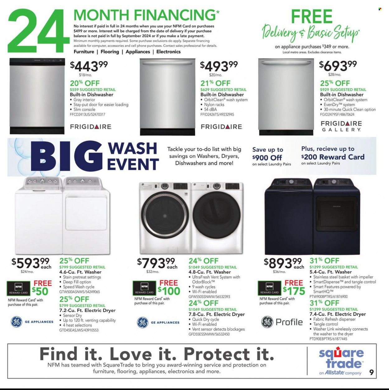 Nebraska Furniture Mart (IA, KS, NE, TX) Weekly Ad Flyer Specials September 7 to September 13, 2022