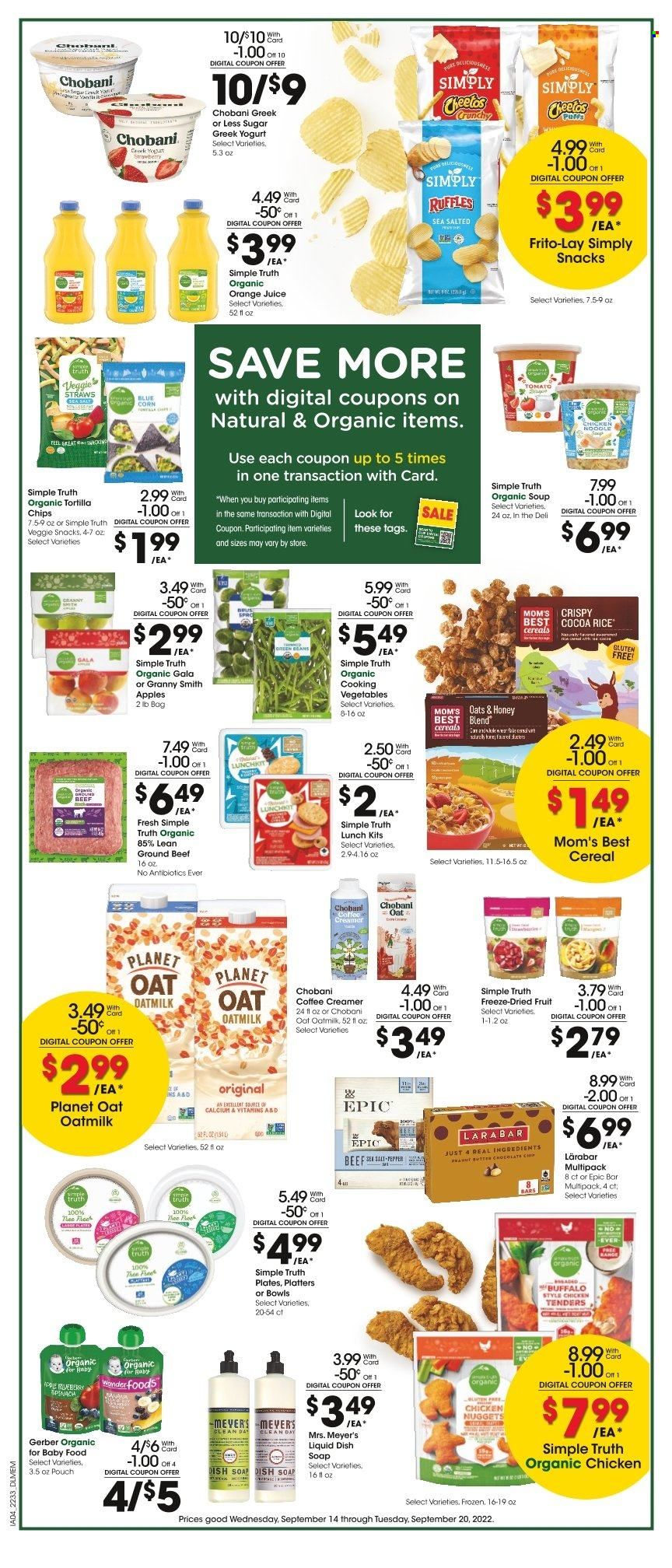 Kroger (GA, IL, LA, MI, OK, SC, TN, TX, VA) Weekly Ad Flyer Specials September 14 to September 20, 2022