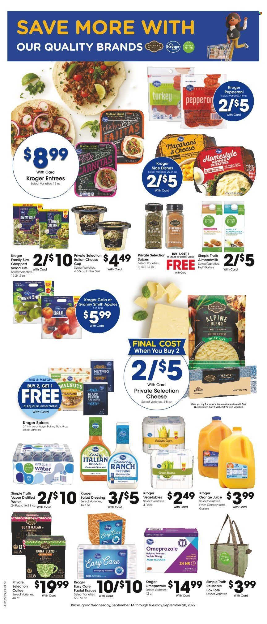 Kroger (GA, IL, LA, MI, OK, SC, TN, TX, VA) Weekly Ad Flyer Specials September 14 to September 20, 2022