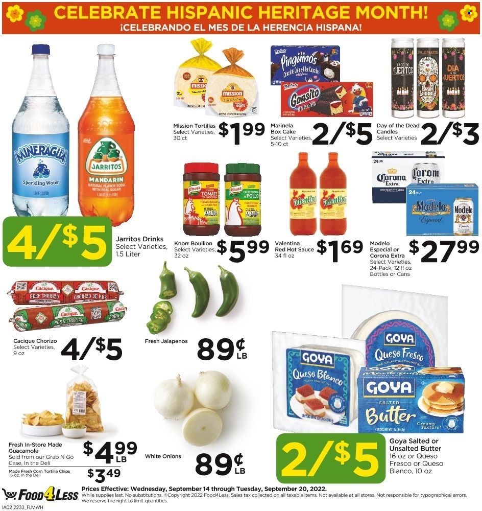 Food 4 Less (IL) Weekly Ad Flyer Specials September 14 to September 20, 2022