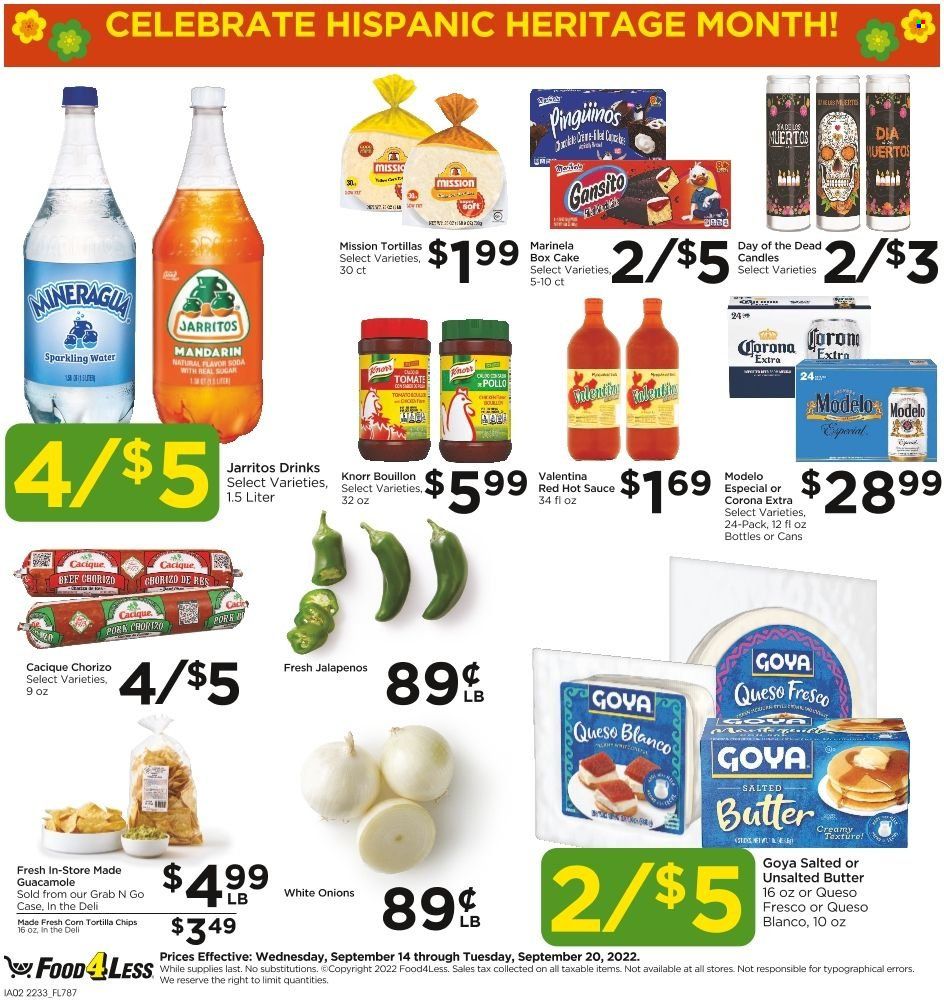Food 4 Less (IN) Weekly Ad Flyer Specials September 14 to September 20, 2022