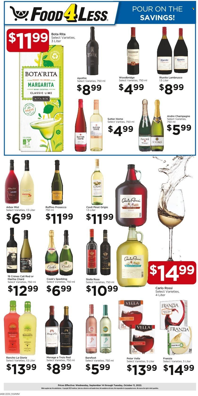 Food 4 Less (IN) Weekly Ad Flyer Specials September 14 to October 11, 2022