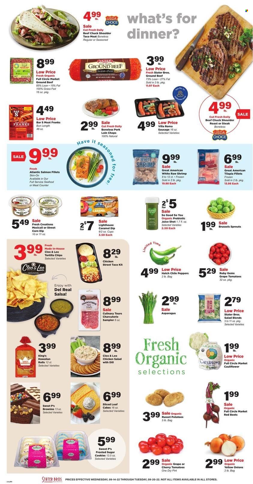 Stater Bros. (CA) Weekly Ad Flyer Specials September 14 to September 20, 2022