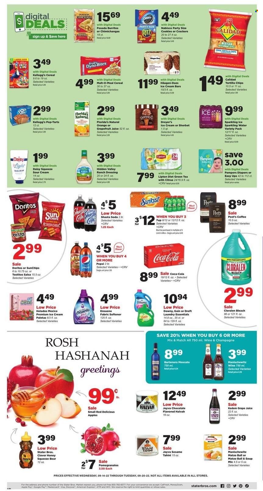 Stater Bros. (CA) Weekly Ad Flyer Specials September 14 to September 20, 2022