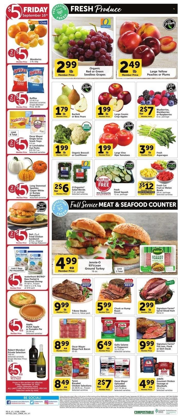 Albertsons (CA, ID, LA, MT, OR, TX, WA) Weekly Ad Flyer Specials September 14 to September 20, 2022