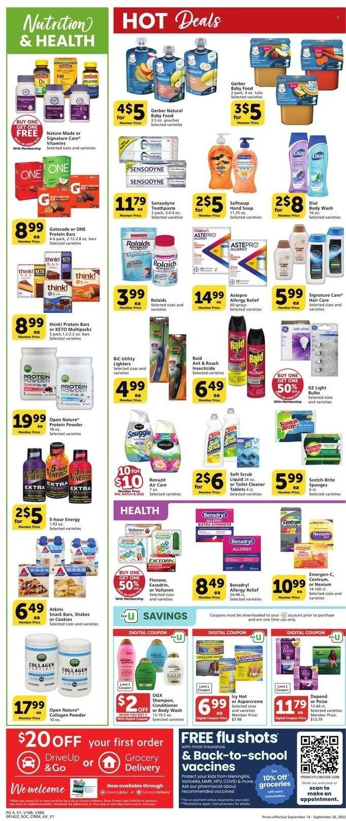 Vons (CA) Weekly Ad Flyer Specials September 14 to September 20, 2022