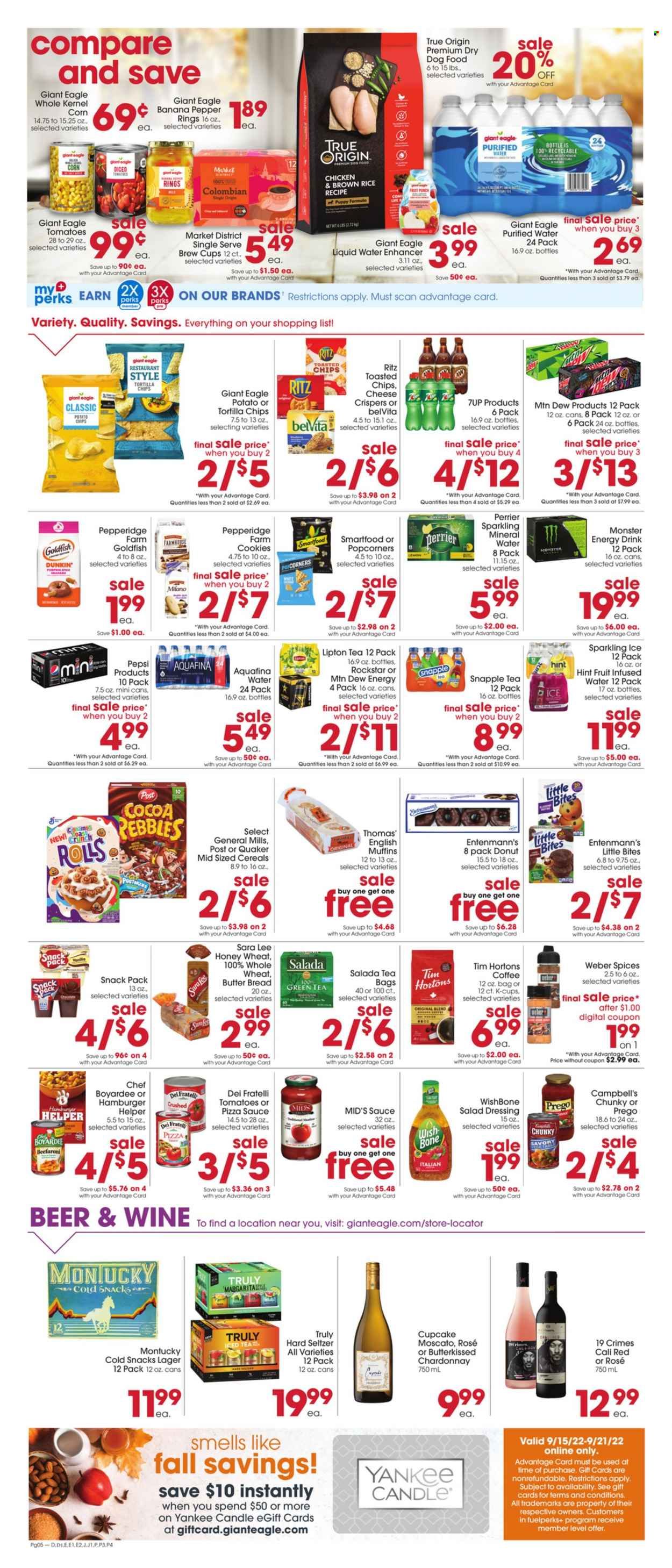 Giant Eagle (OH, PA) Weekly Ad Flyer Specials September 15 to September 21, 2022