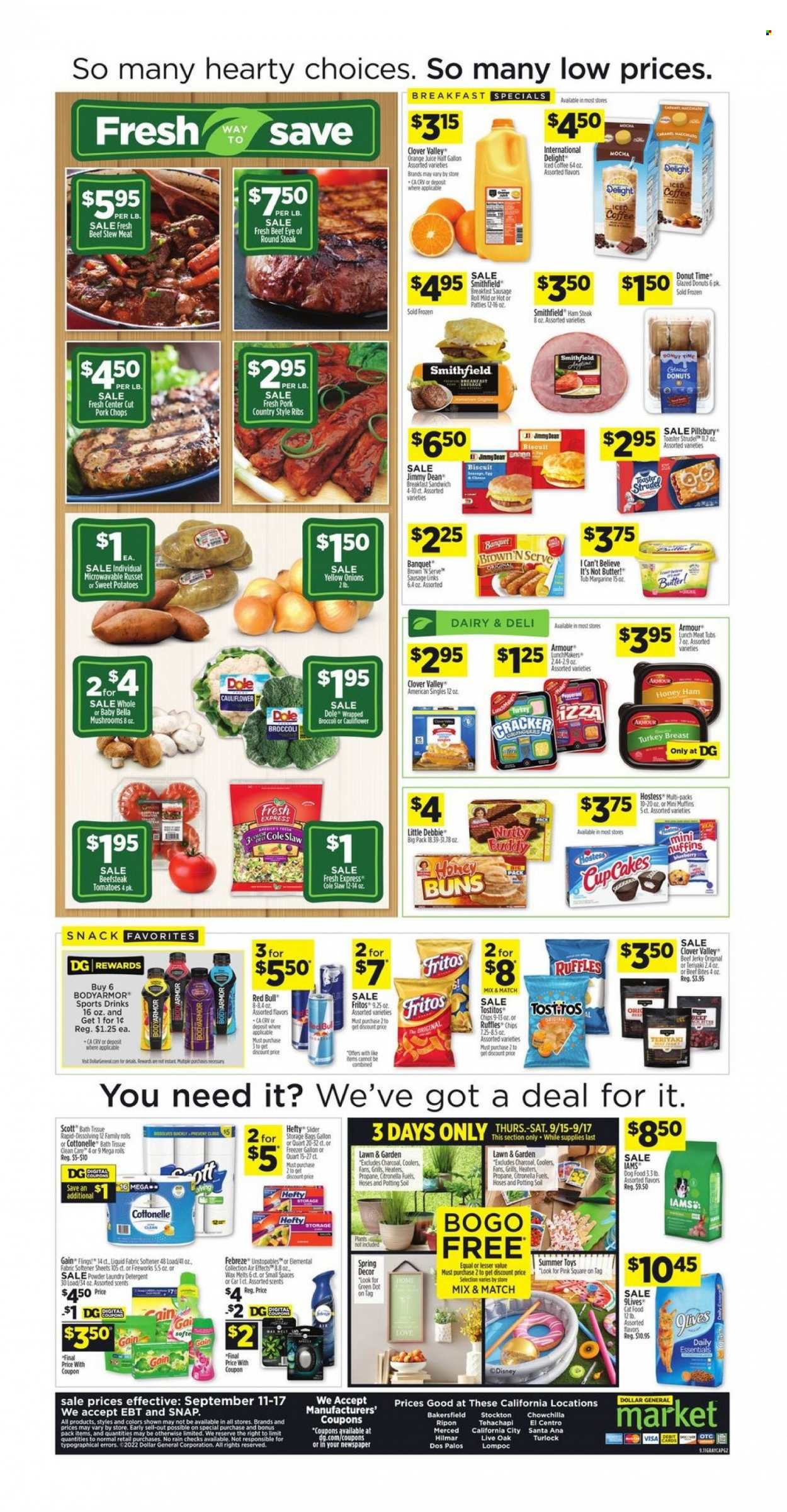 Dollar General (CA) Weekly Ad Flyer Specials September 11 to September 17, 2022