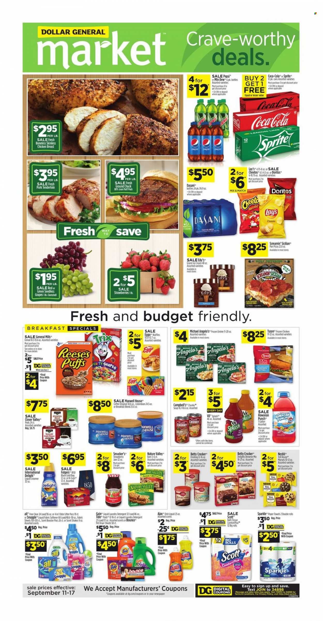 Dollar General (AL, GA, KY, LA, TN) Weekly Ad Flyer Specials September 11 to September 17, 2022