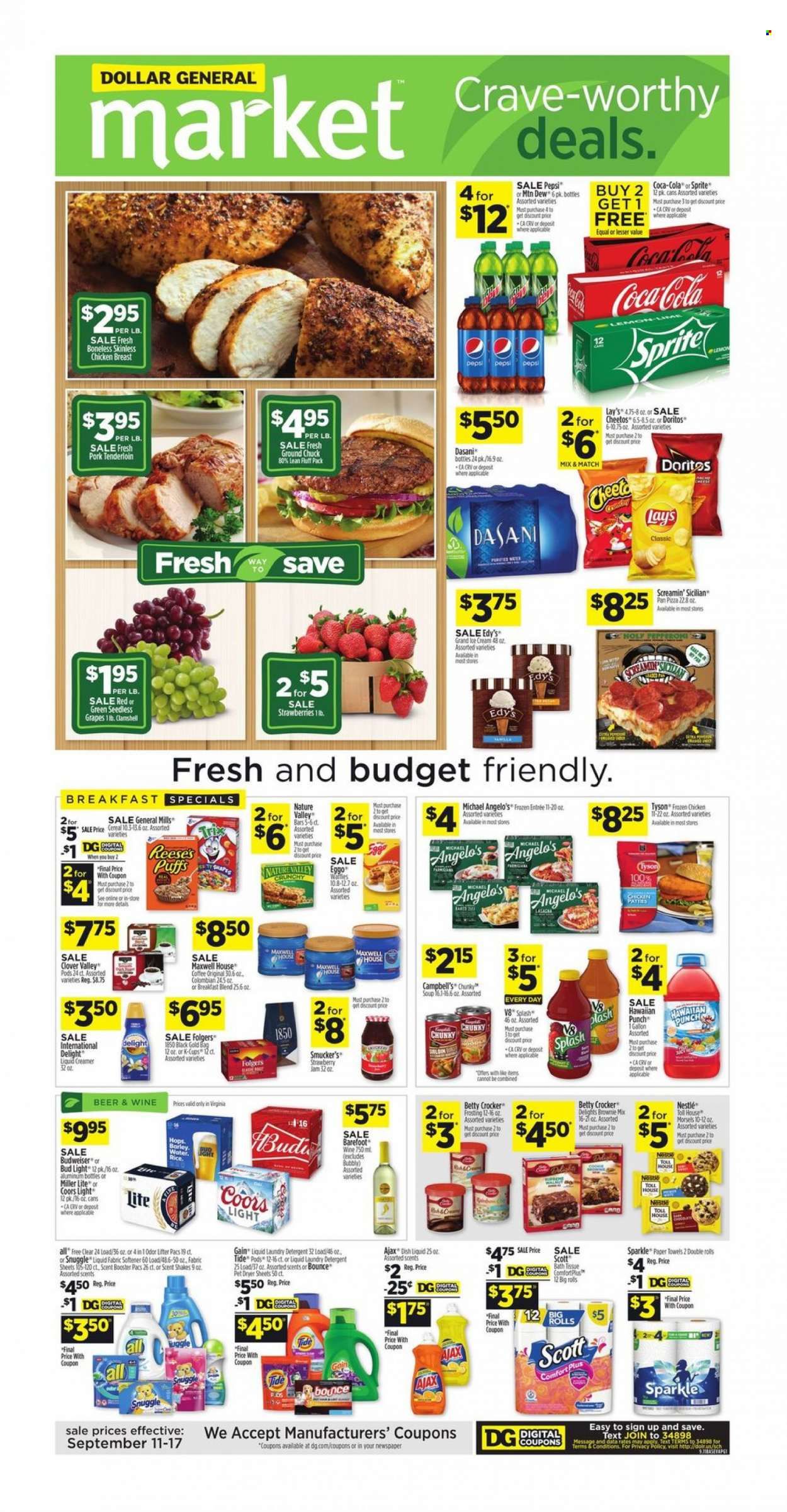 Dollar General (VA) Weekly Ad Flyer Specials September 11 to September 17, 2022