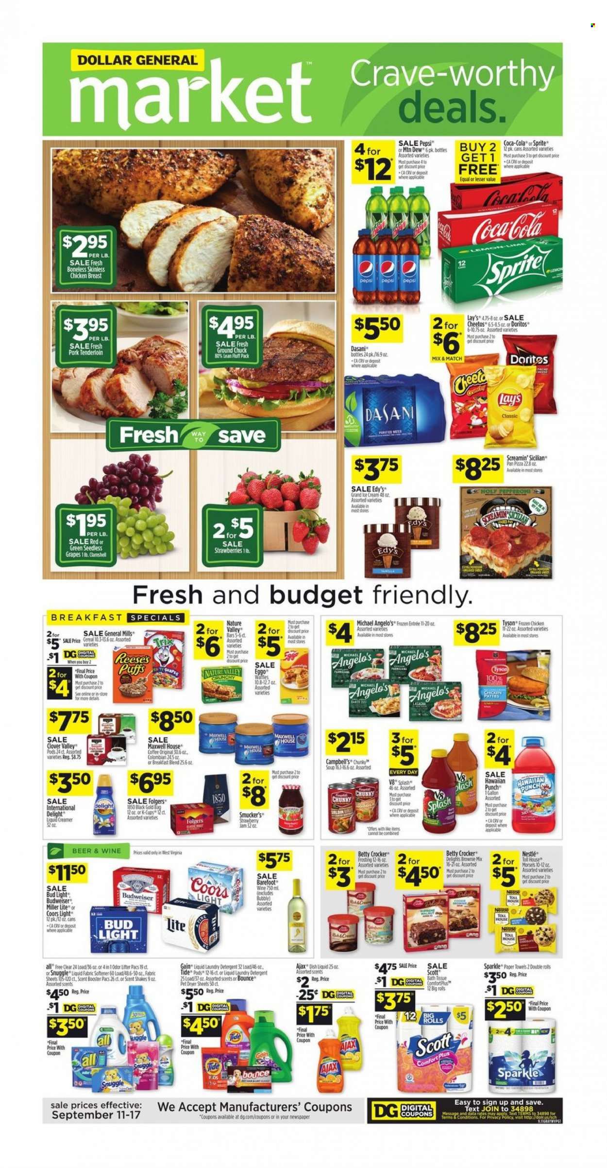 Dollar General (WV) Weekly Ad Flyer Specials September 11 to September 17, 2022