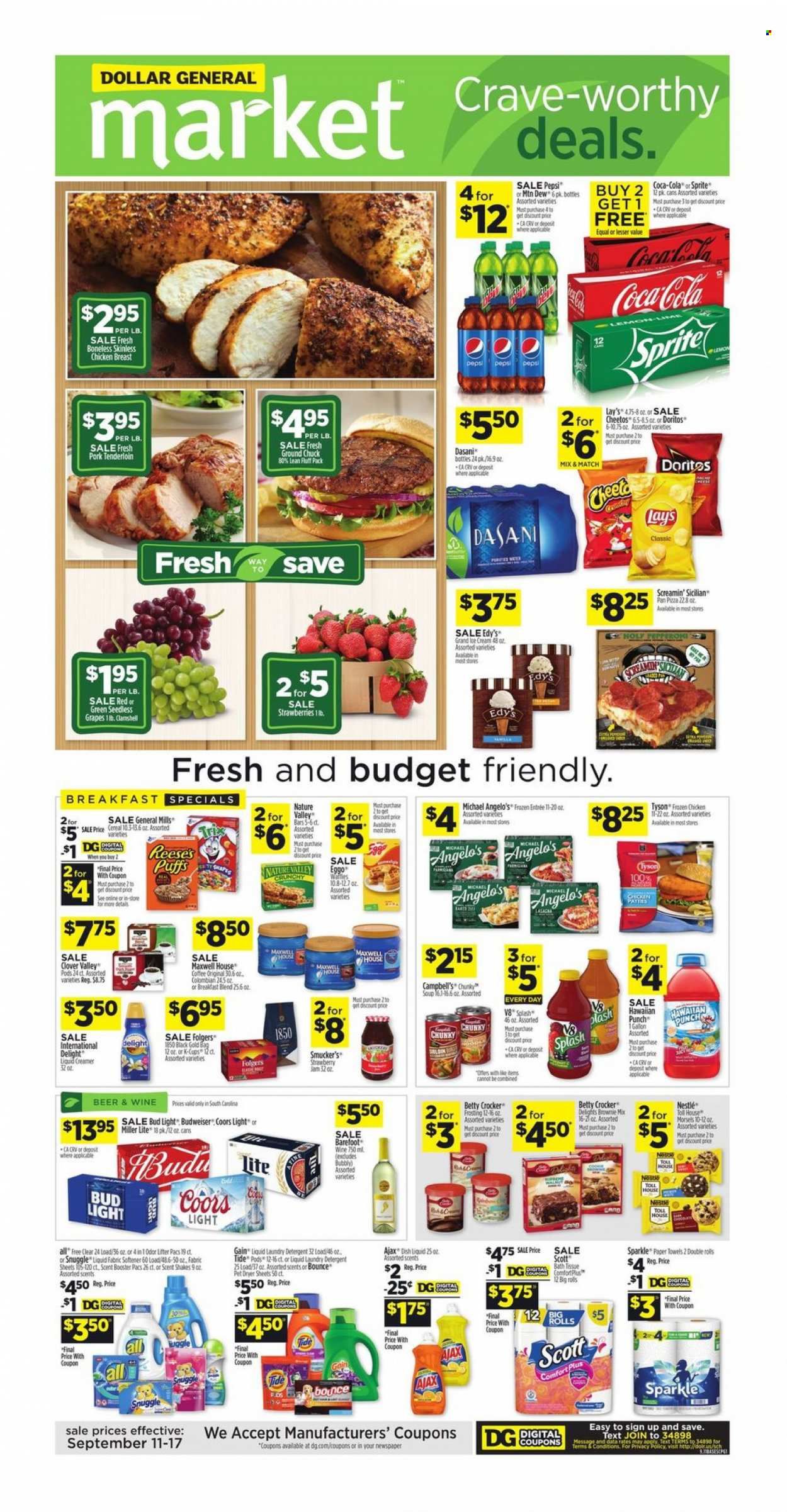 Dollar General (SC) Weekly Ad Flyer Specials September 11 to September 17, 2022