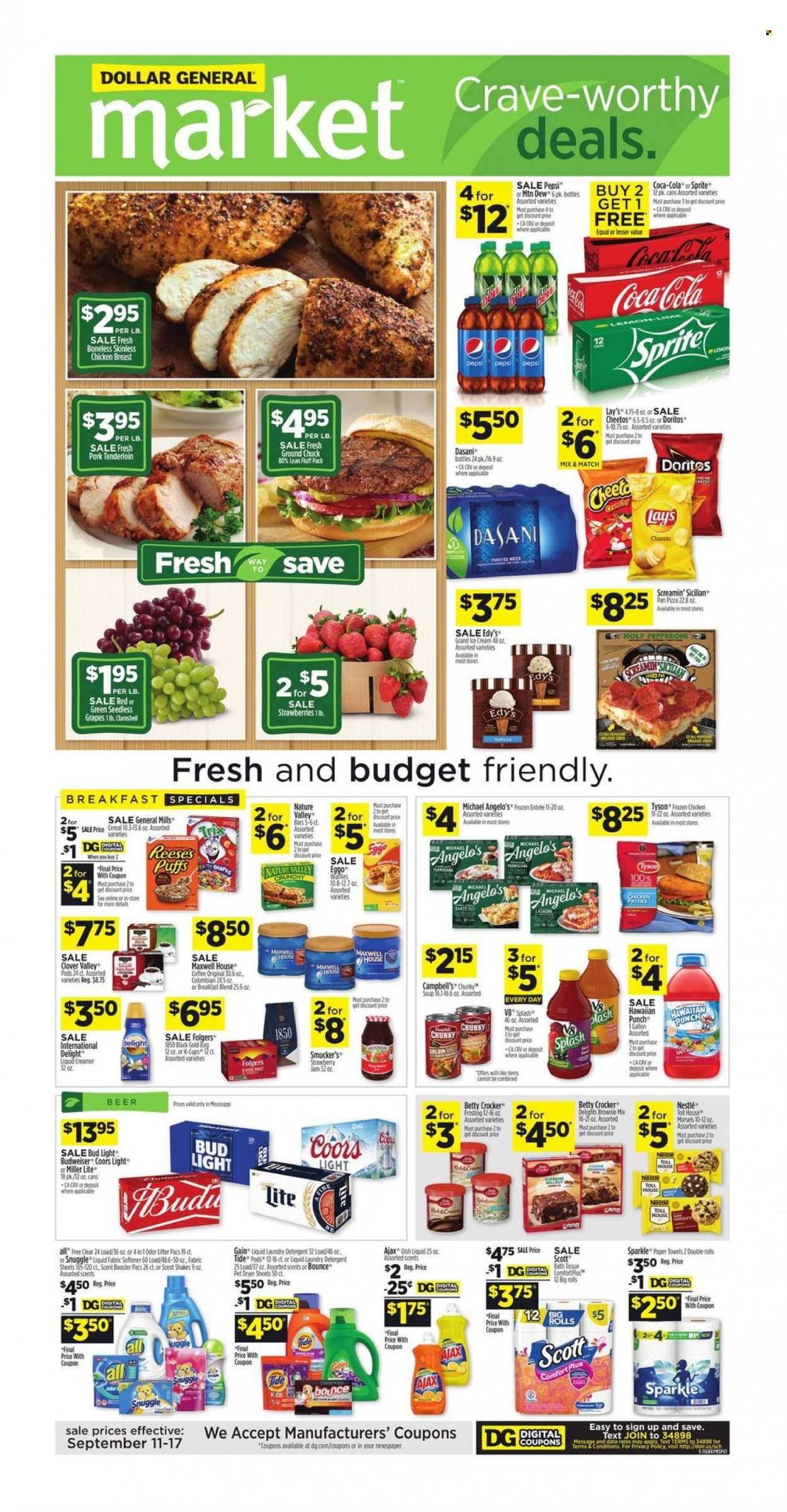 Dollar General (MS) Weekly Ad Flyer Specials September 11 to September 17, 2022