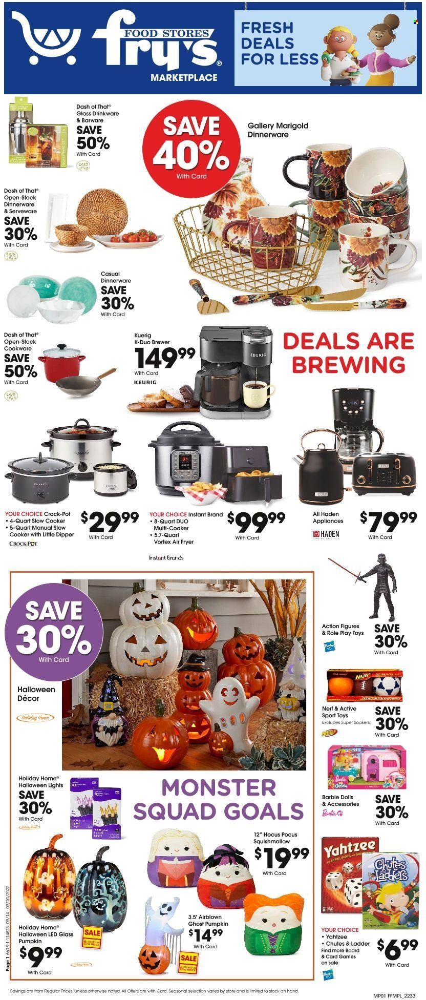 Fry’s (AZ) Weekly Ad Flyer Specials September 14 to September 20, 2022