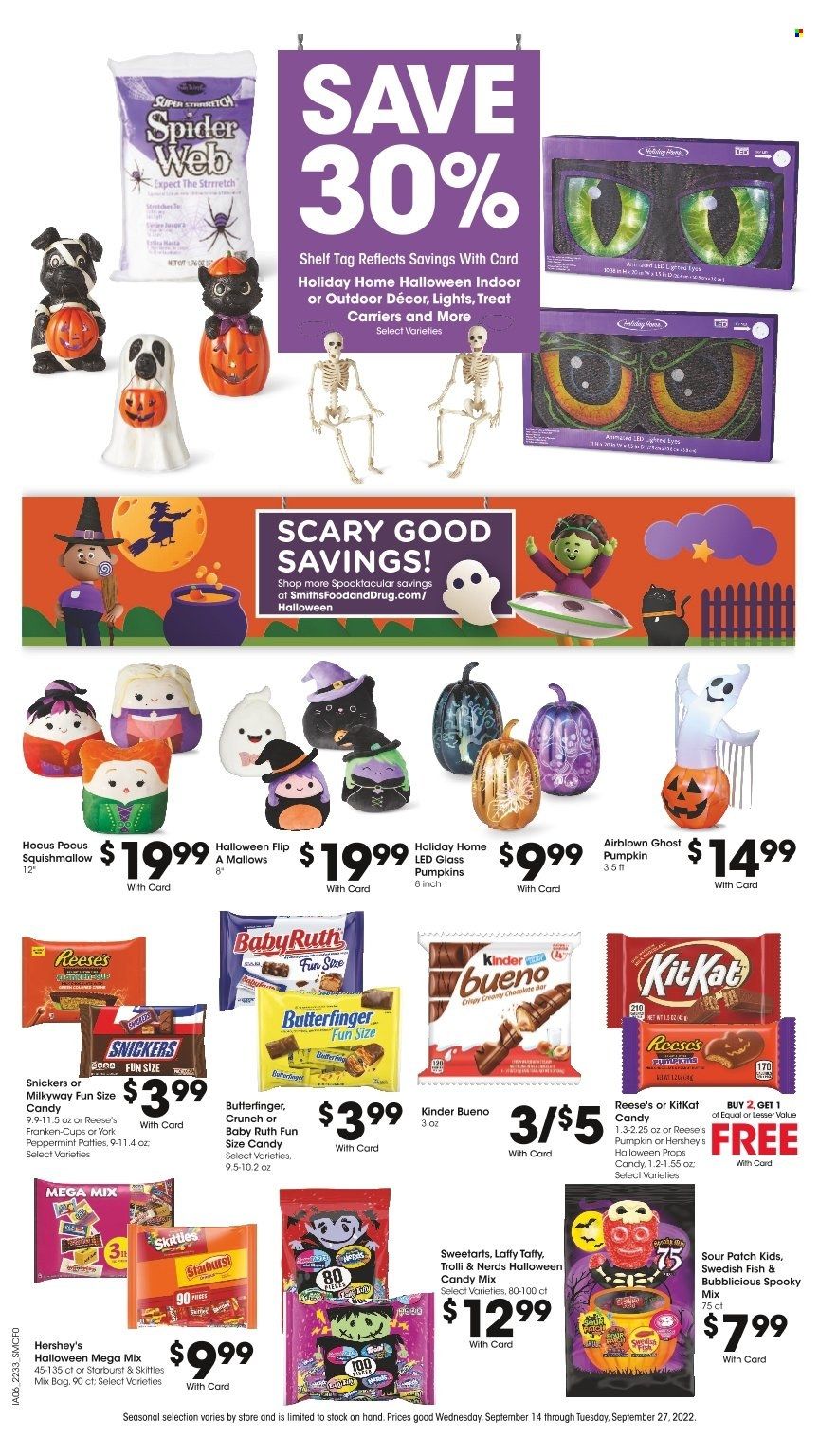 Smith's (AZ, ID, MT, NM, NV, UT, WY) Weekly Ad Flyer Specials September 14 to September 20, 2022