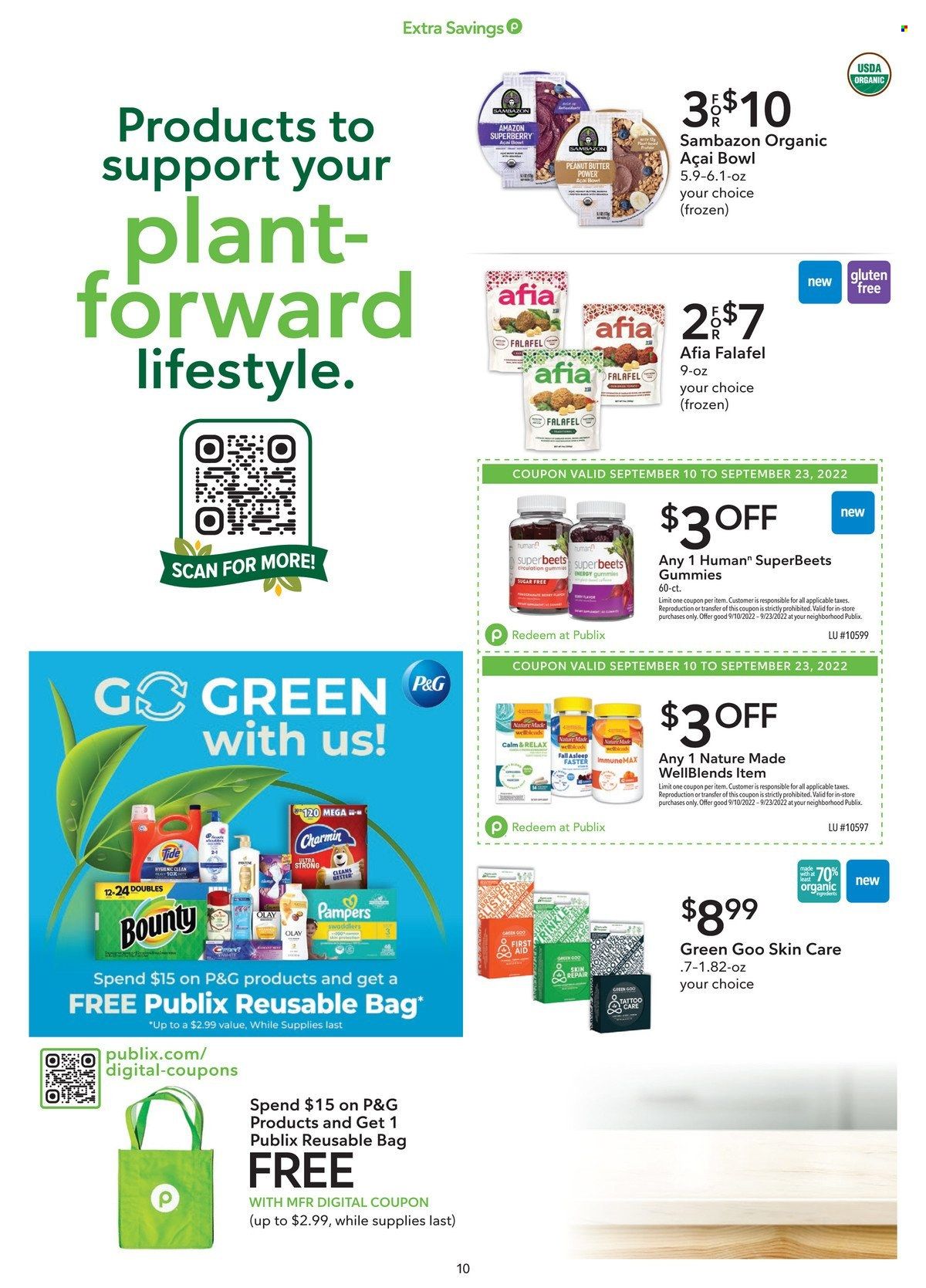 Publix (AL, FL, GA, NC, SC, TN) Weekly Ad Flyer Specials September 10 to September 23, 2022
