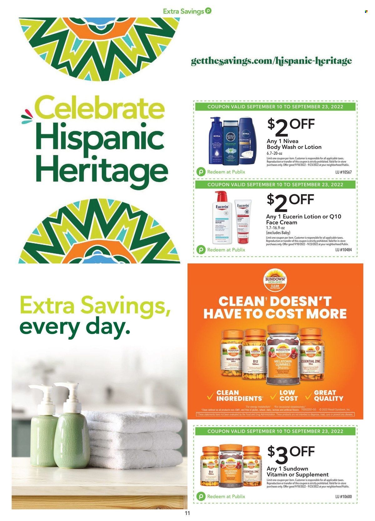 Publix (AL, FL, GA, NC, SC, TN) Weekly Ad Flyer Specials September 10 to September 23, 2022
