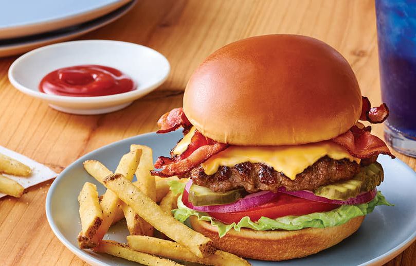 On September 18, Get Any Burger, Fries and a Fountain Drink for Only $10.99 Online or In-app at Applebee’s On September 18, Get Any Burger, Fries and a Fountain Drink for Only $10.99 Online or In-app at Applebee’s