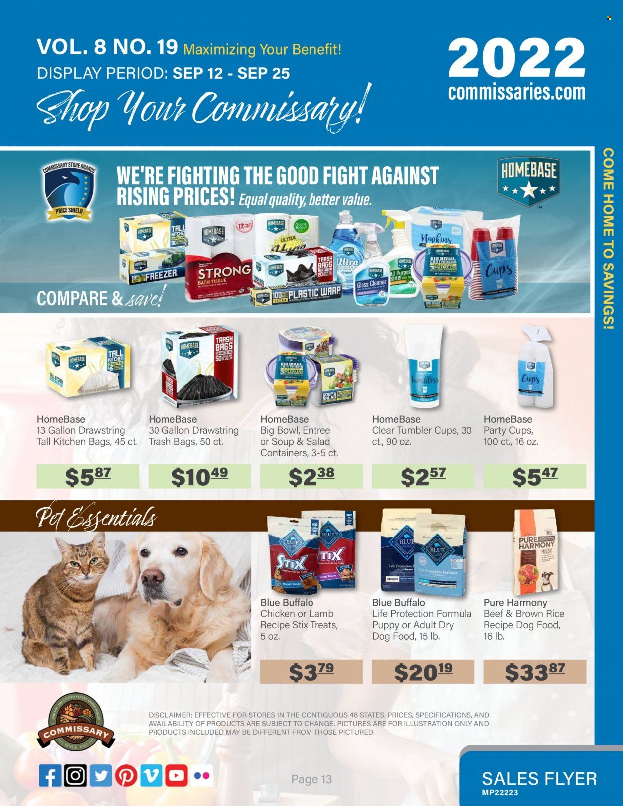 Commissary Weekly Ad Flyer Specials September 12 to September 25, 2022