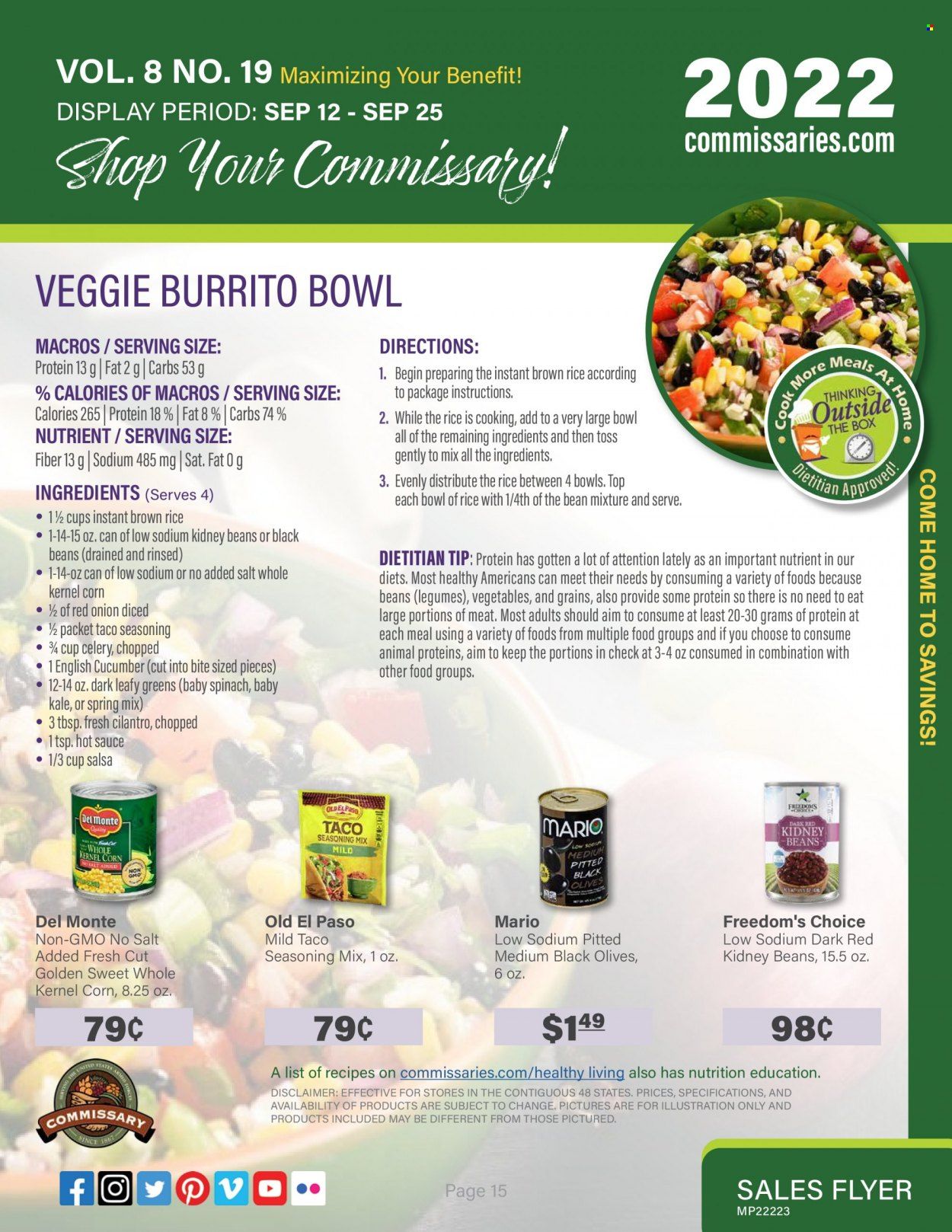Commissary Weekly Ad Flyer Specials September 12 to September 25, 2022