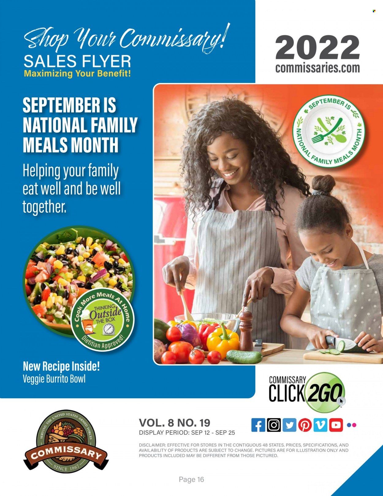 Commissary Weekly Ad Flyer Specials September 12 to September 25, 2022